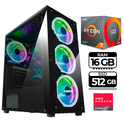 TORRE GAMER POWER GROUP R57162SK RYZEN 7
