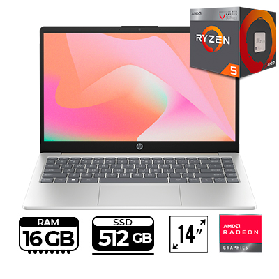 PORTATIL HP 14-EM0009LA RYZEN 5