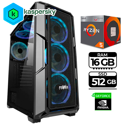 TORRE GAMER POWER GROUP R56162MRX6 RYZEN 5