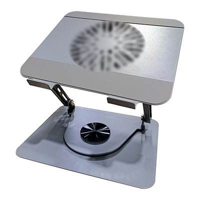 BASE METALICA PARA PORTATIL ROTACIÓN 360 SIN VENTILADOR