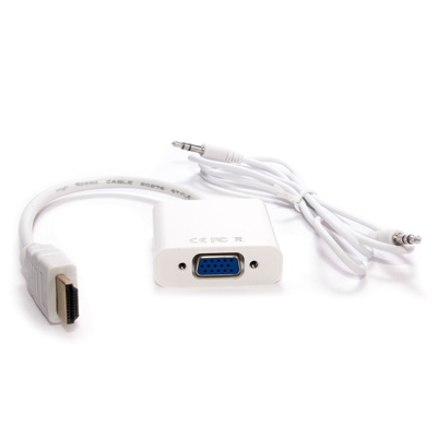 CONVERTIDOR HDMI A VGA CON SONIDO