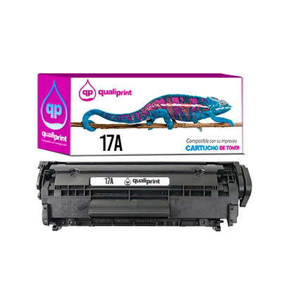 TONER QUALI PRINT 17A NEGRO