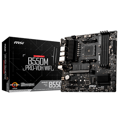 MOTHER BOARD MSI B550M PRO-VDH WIFI