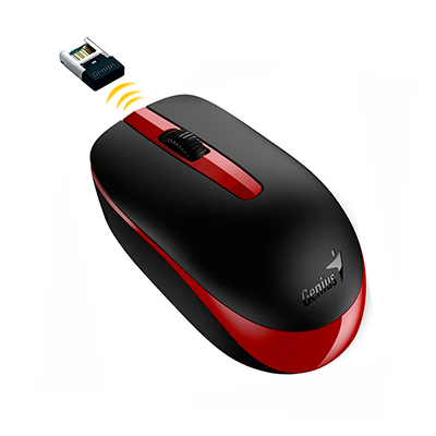 MOUSE INALAMBRICO GENIUS NX-7007 ROJO