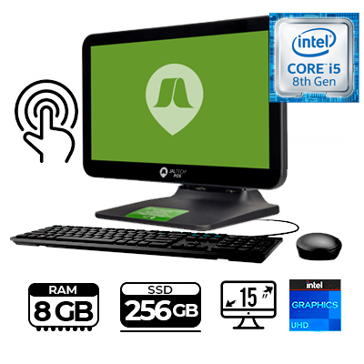 COMPUTADOR TODO EN UNO JALTECH POS ALUMINIO I5-8TH