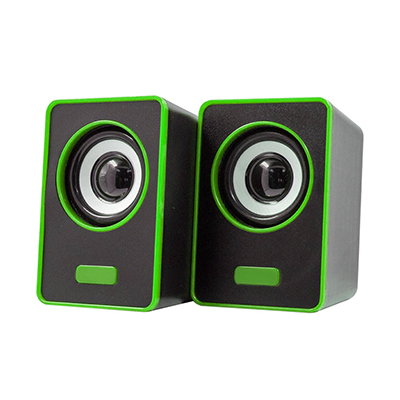 PARLANTES MIKUSO SPK-049 USB/3.5MM VERDE