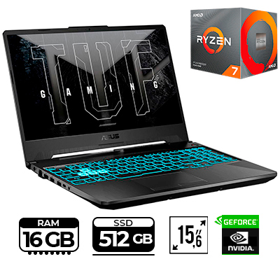 PORTATIL ASUS GAMING FA507NU - LP005 RYZEN 7