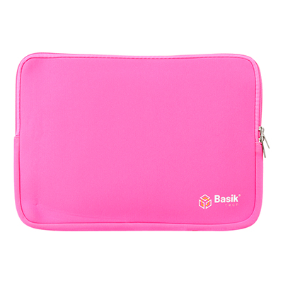 FUNDA JALTECH DE CIERRE BASIK TECH 15 ROSADA
