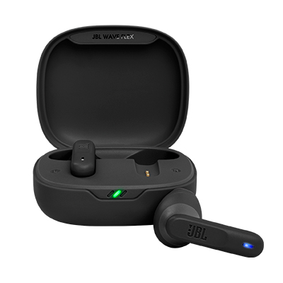 AUDIFONOS BLUETOOTH JBL WAVE FLEX TRULY NEGROS