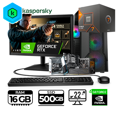 COMPUTADOR GAMER DYNAMICP-A87F UPDATED POWER RYZEN 7 8700F