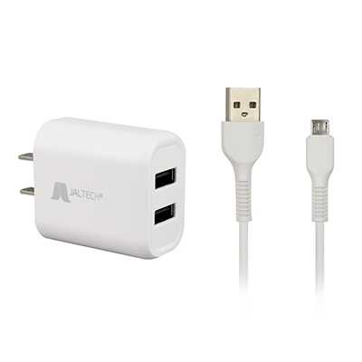 CARGADOR JAL-T05 - KSC-1264 12W CON CABLE V8