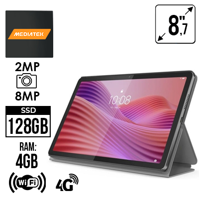 TABLET LENOVO TAB ONE + FOLIO CASE TB305XU WIFI 4G 128GB