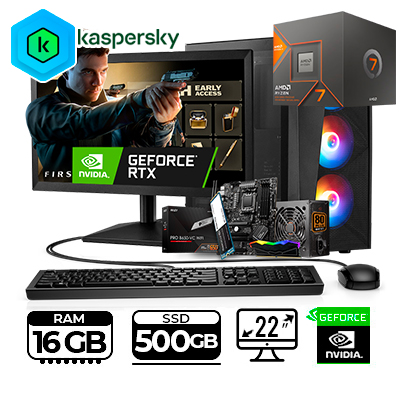 COMPUTADOR GAMER POWER GROUP R87162MR0N RYZEN 7