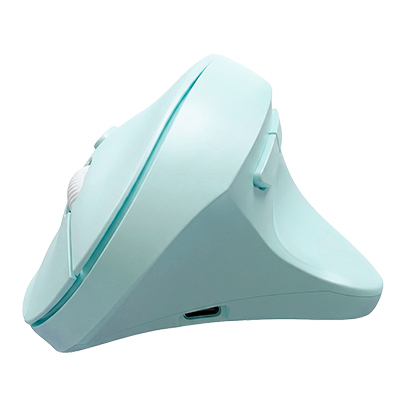 MOUSE VERTICAL INALAMBRICO RECARGABLE R11 ETR-1650G-7 VERDE