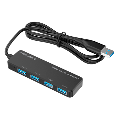 HUB USB 4 PUESTOS DE 30CM MIKUSO HUB-010