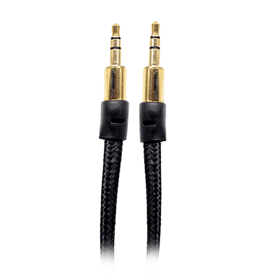 CABLE STEREO 1X1 1M CORDON PLANO DE TELA